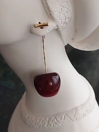 Kiraz Küpe Büyük Boy