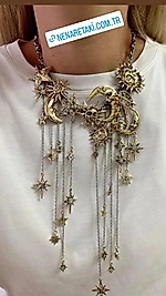 Charmlı marka kolye