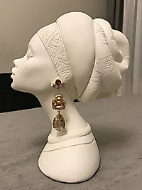 Bal Köpüğü Damla Taş Detay Küpe