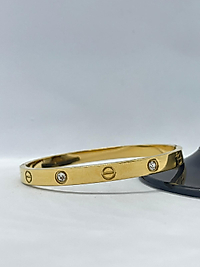 Marka Model Taş Detay Baby Boy Kelepçe