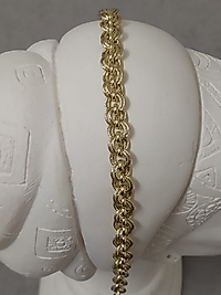 14K iç içe Geçmeli Halka Bileklik