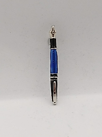 Mavi Renk Dolmakalem Broş