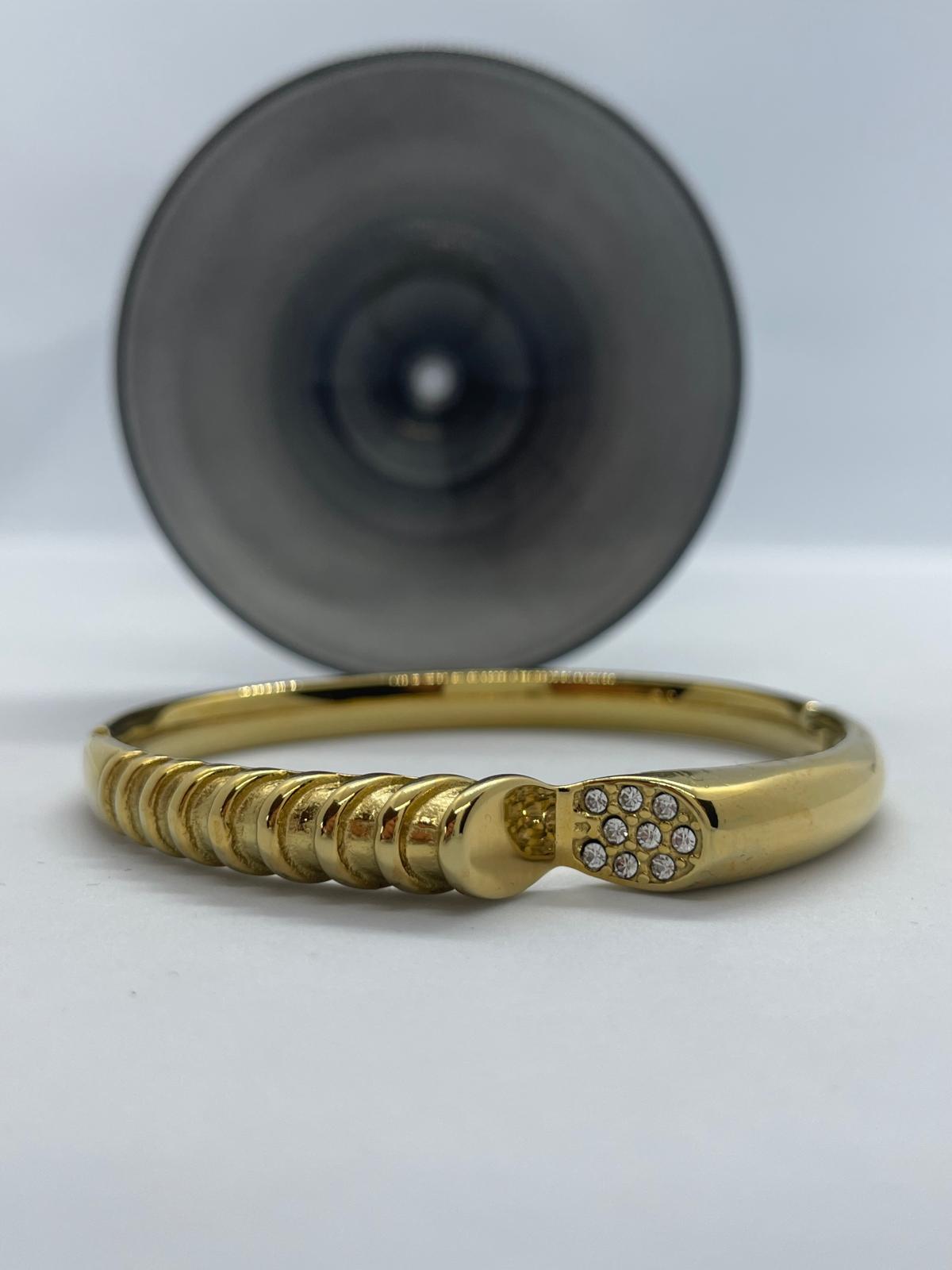 Gold Taş Detay Kelepçe