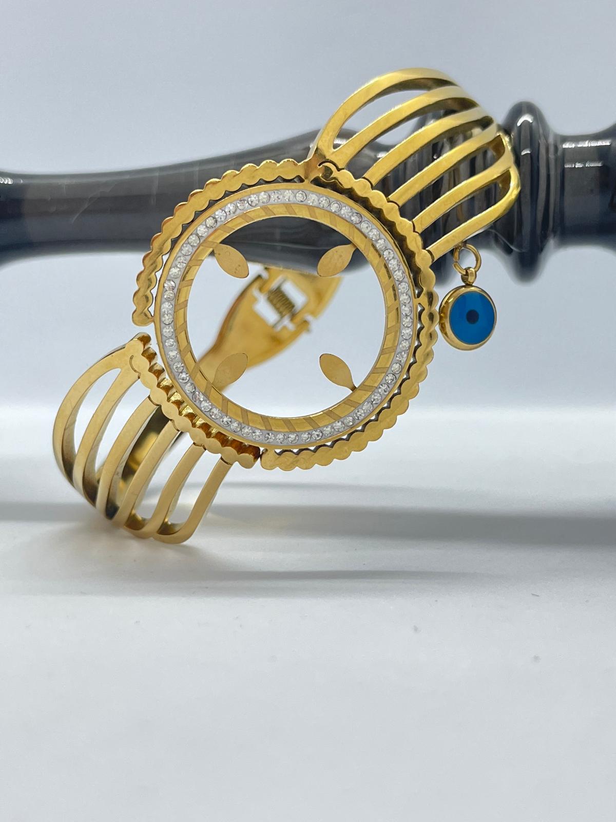 Çelik Yarım Altınlık Kelepçe