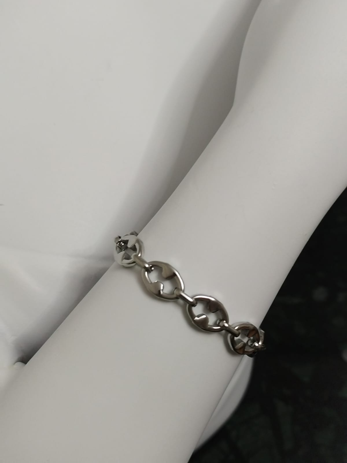 Gümüş Kesme Model Bileklik