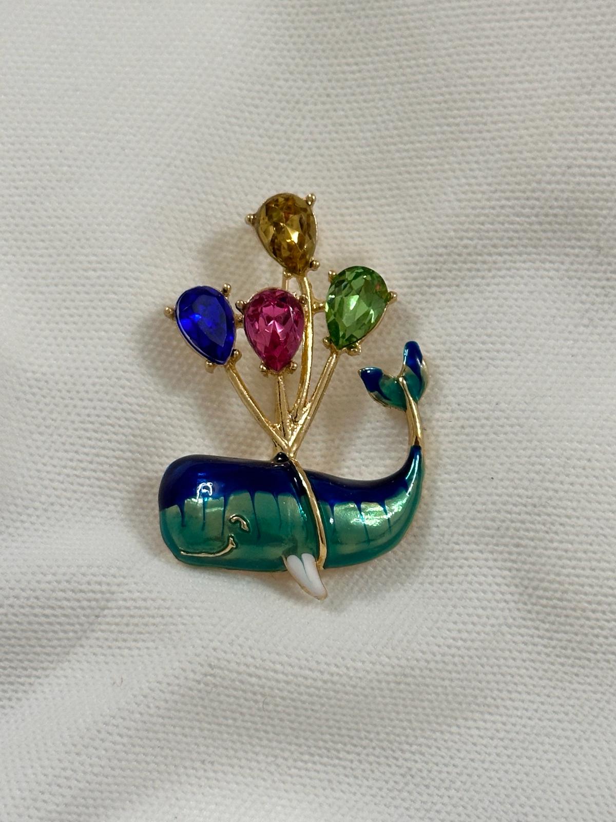 Balina Broş Balon Detay